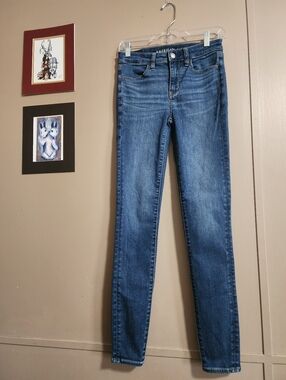 Super High Rise Skinny Jegging | Jeans | American Eagle AEO | 2‎ Long